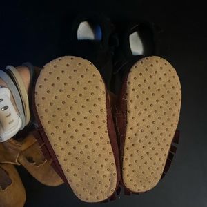 Toddler girl moccasins